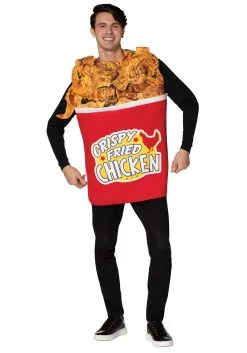 Morris Costumes Adult Bucket Of Fried Chicken Costume