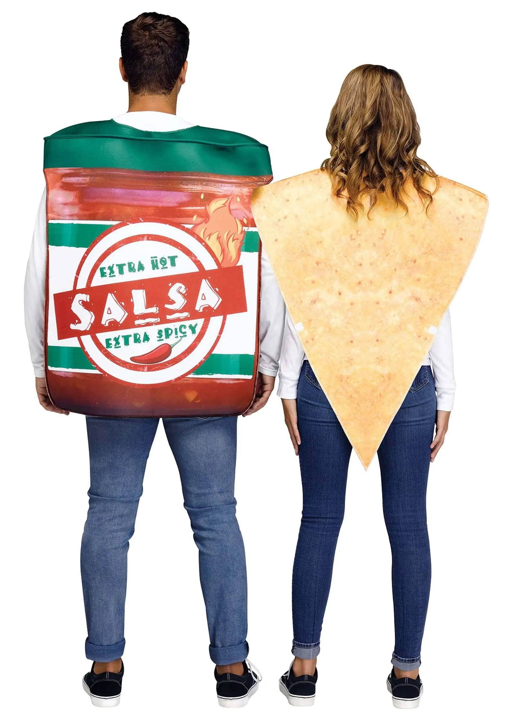 Fun World Chips And Salsa Couple's Costume For Adults - Image 2