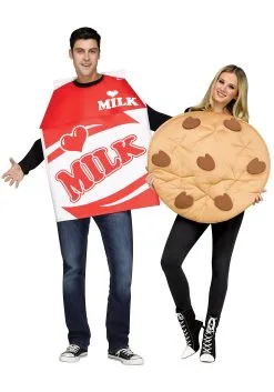 Fun World Adult Cookies And Milk Costume
