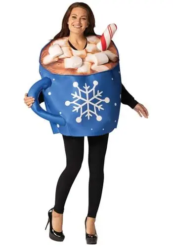 Morris Costumes Cup Of Hot Chocolate Costume For Adults