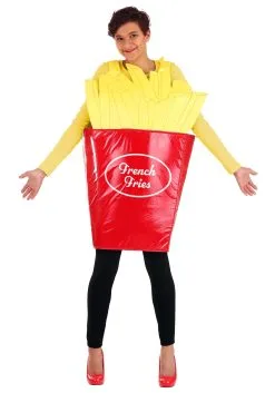 Fun Costumes Fast Food Fries Costume For Adults