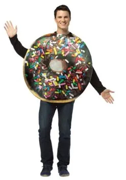 Rasta Imposta Adult Get Real Doughnut Costume