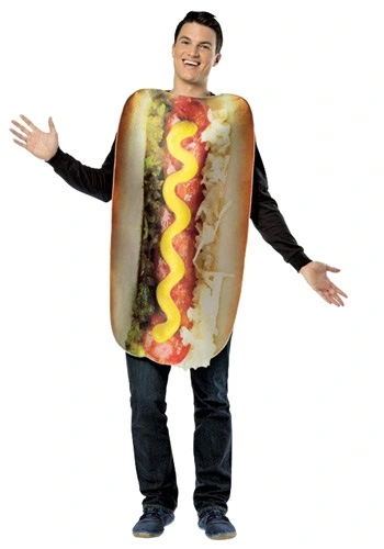 Rasta Imposta Adult Get Real Loaded Hot Dog Costume