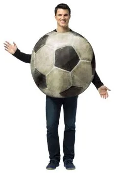 Rasta Imposta Adult Get Real Soccer Costume