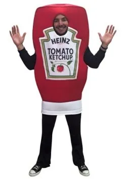 Rasta Imposta Heinz Ketchup Costume For Adults