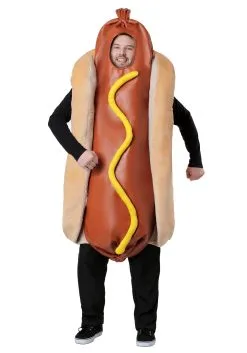 Fun Costumes Adult Hot Dog Halloween Costume