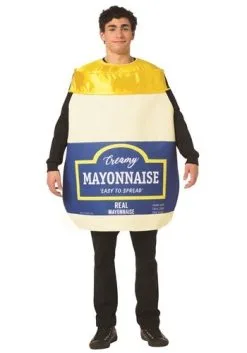 Morris Costumes Adult Mayonnaise Jar Costume
