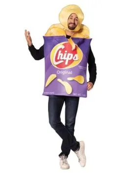 Rasta Imposta Potato Chip Bag Costume For Adults