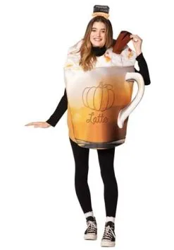 Rasta Imposta Pumpkin Spice Latte Costume For Adults