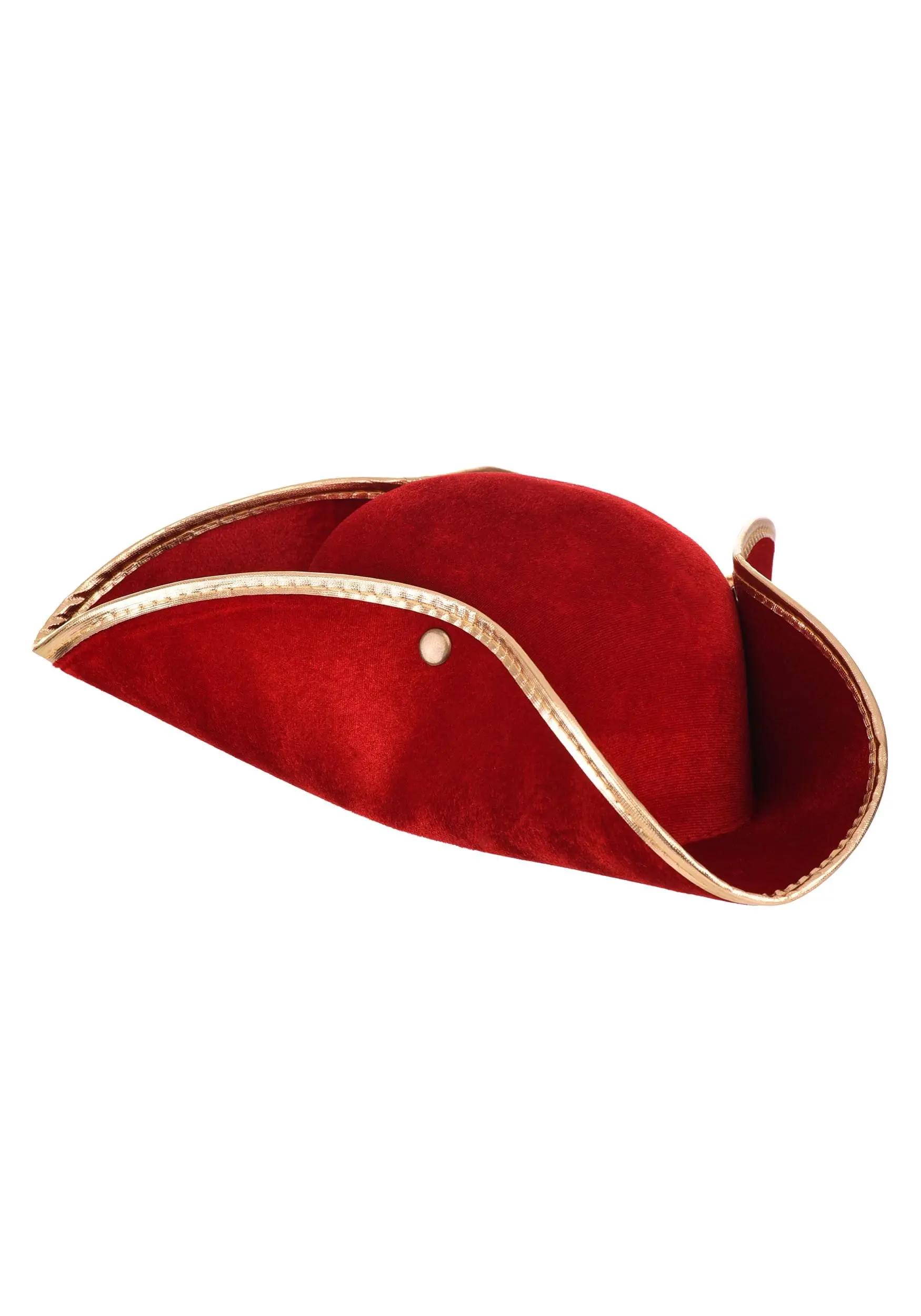 Elope Rum Pirate Red Costume Hat For Adults - Image 3