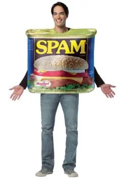 Rasta Imposta Adult Spam Can Costume