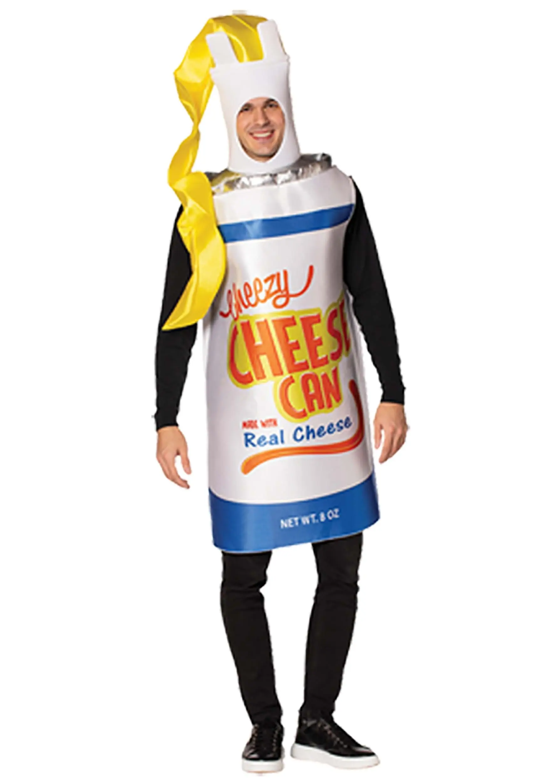 Rasta Imposta Spray Cheese Costume For Adults