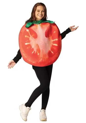 Morris Costumes Tomato Slice Costume For Adults