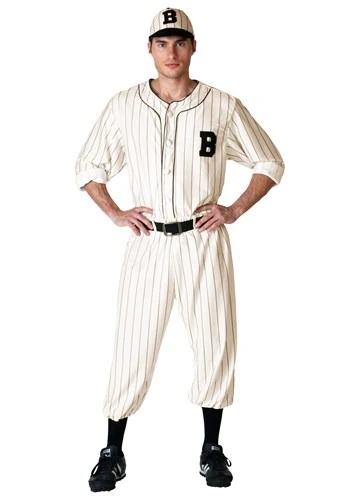Fun Costumes Adult Vintage Baseball Costume