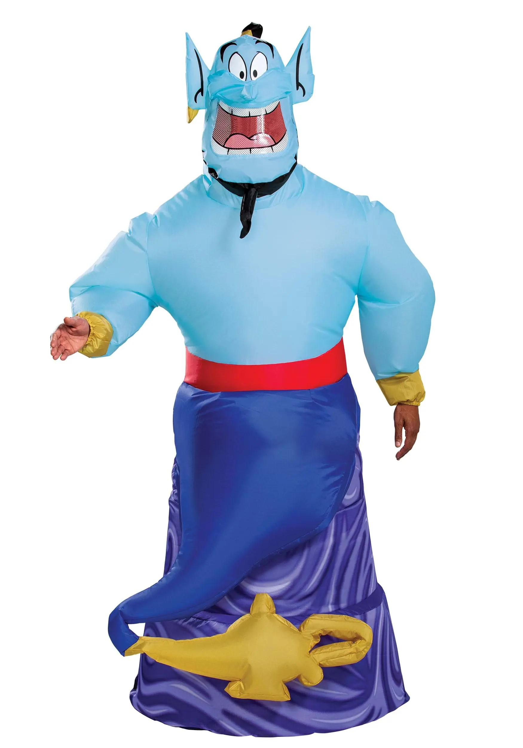 Disguise Limited Aladdin (Animated) Adult Genie Inflatable Costume