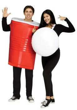 Fun World Two Person Beer Pong Couples Costume