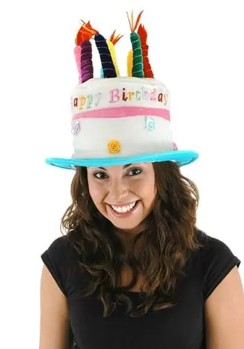 Elope Adult Birthday Cake Plush Hat