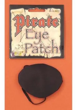 Rubies Costume Co. Inc Black Satin Pirate Costume Eye Patch