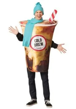 Morris Costumes Cold Brew Coffee Costume
