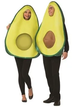 Morris Costumes Couple's Avocado Costume