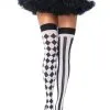 LEG AVENUE Harlequin Thigh High Stockings