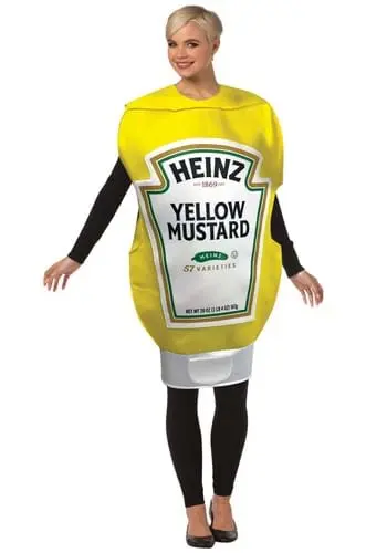 Morris Costumes Heinz Mustard Squeeze Bottle
