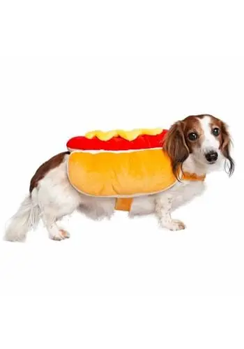 Pet Krewe Hot Dog Pet Costume