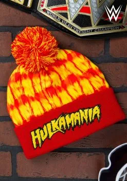 Elope WWE Hulk Hogan Hulkamania Knit Hat