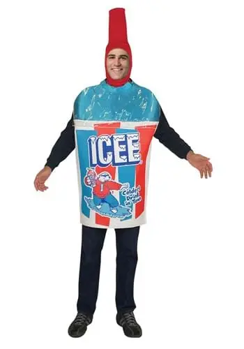 Morris Costumes Icee Blue Costume For Adults
