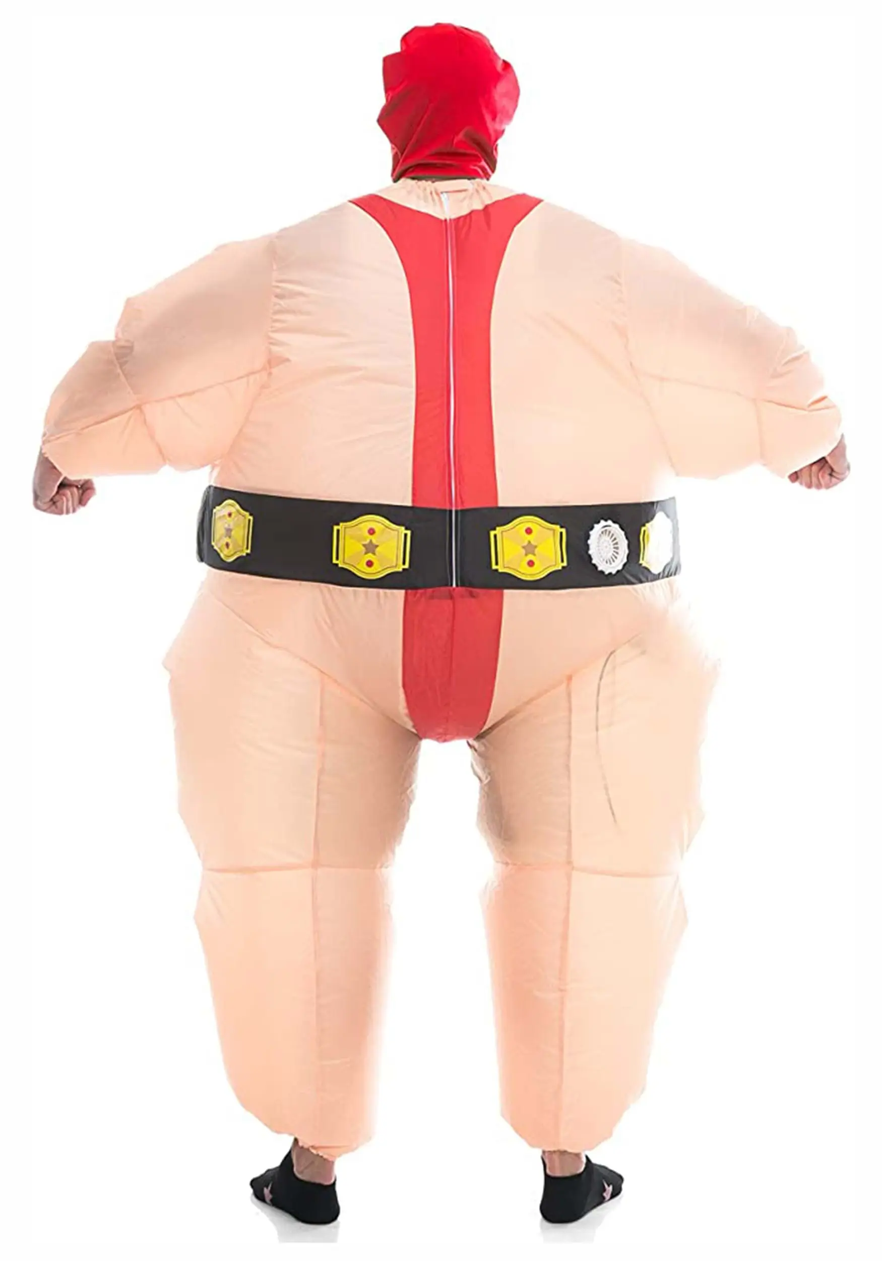 Joyin Inflatable Adult Red Wrestler - Image 2