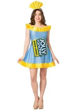 Morris Costumes Jolly Rancher Womens Blue Raspberry Jolly Rancher Costume