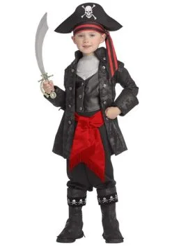 Rubies Costume Co. Inc Kid's Captain Black Pirate Costume