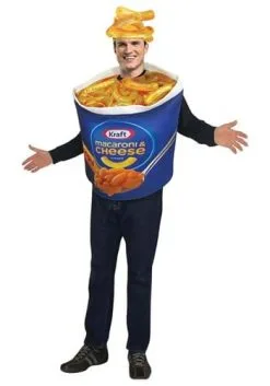 Morris Costumes Kraft Mac & Cheese Cup Costume For Adults