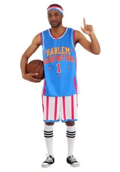 Rasta Imposta Adult Harlem Globetrotters Uniform Costume