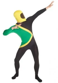 Morphsuits Men's Jamaican Bobsled Team Morphsuit Costume
