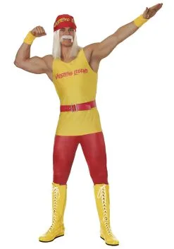 Fun Costumes Plus Size Wrestling Legend Men's Costume