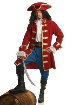 Charades Mens Rum Pirate Costume
