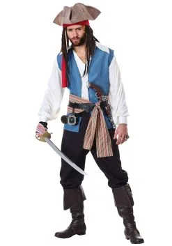 Fun Costumes Men's Sparrow Pirate Costume