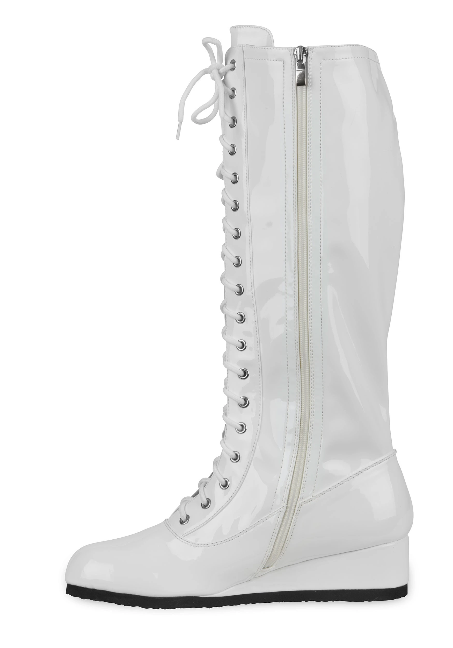 A Leading Role Men's White Wrestling Boots - Image 4