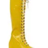 A Leading Role Men's Yellow Wrestling Boots