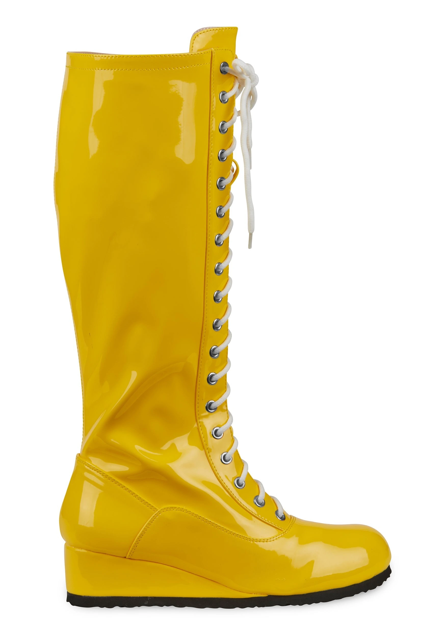 A Leading Role Men's Yellow Wrestling Boots - Image 2