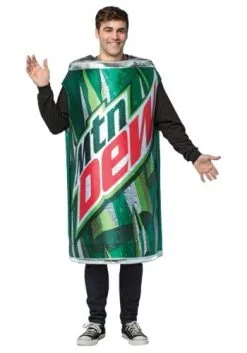 Rasta Imposta Mountain Dew Can Costume