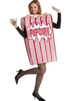 Morris Costumes Movie Night Popcorn Costume For Adults