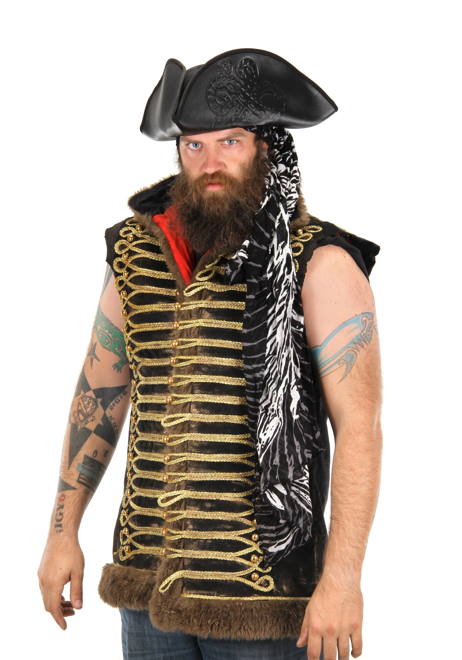 Elope Octopus Pirate Costume Hat Accessory - Image 2