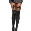 Opaque Cross Pantyhose