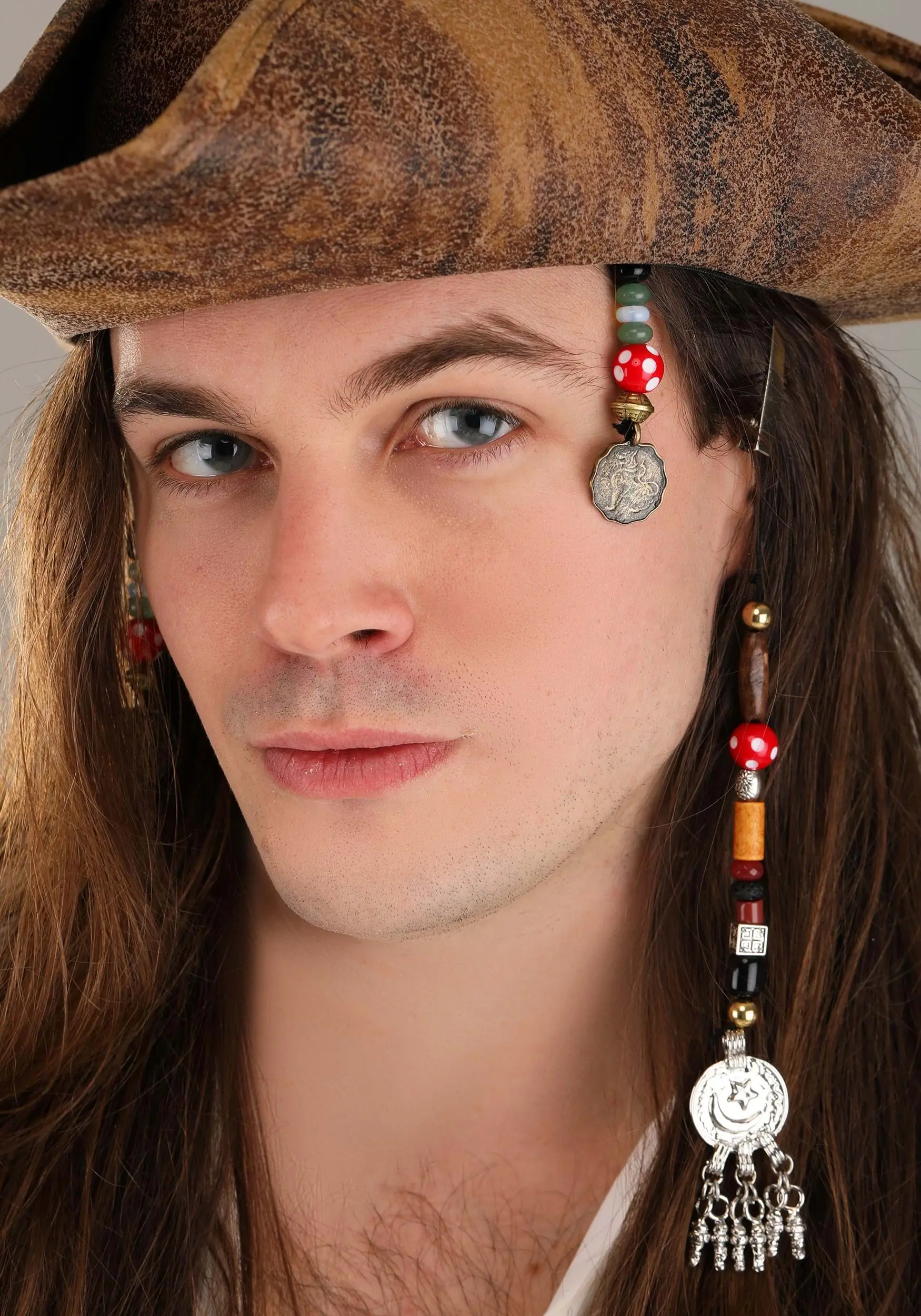 Elope Pirate Beaded Braid Set Accessory - Image 2