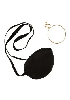 Fun Costumes Pirate Eye Patch & Earring Accessory Kit