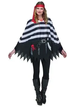 Fun World Pirate Poncho Costume