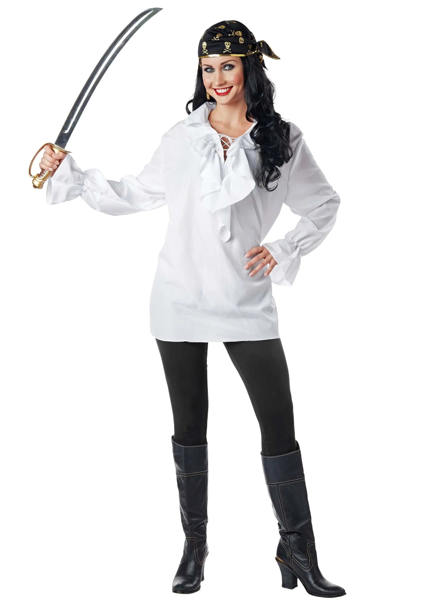 Seasons (HK) Ltd. White Pirate Shirt For Women - Image 2