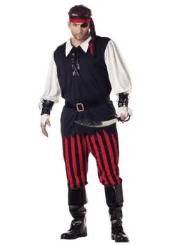 California Costume Collection Plus Size Cutthroat Pirate Costume